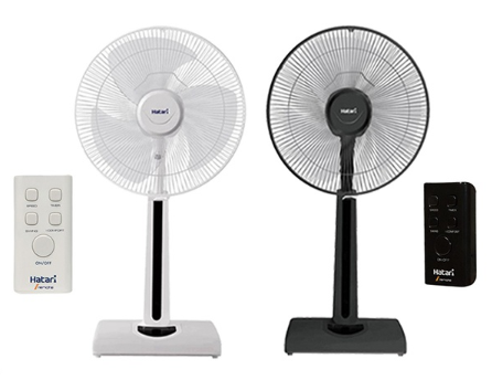 HATARI พัดลมปรับระดับ 16 นิ้ว มีรีโมท