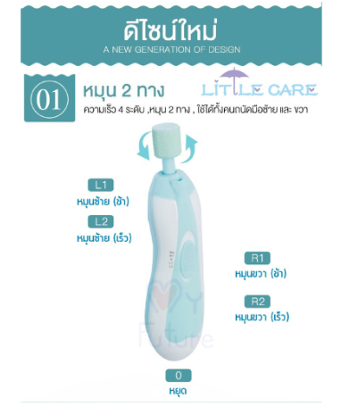 ที่ตัดเล็บเด็กตะไบเล็บเด็กอัตโนมัติ