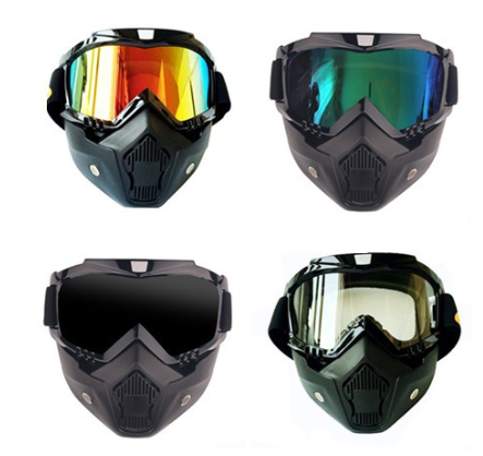 หน้ากากสำหรับขี่รถจักรยานยนต์